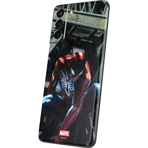 Marvel Spiderman New Suit Spiderman Galaxy S21 Plus 5G Skin